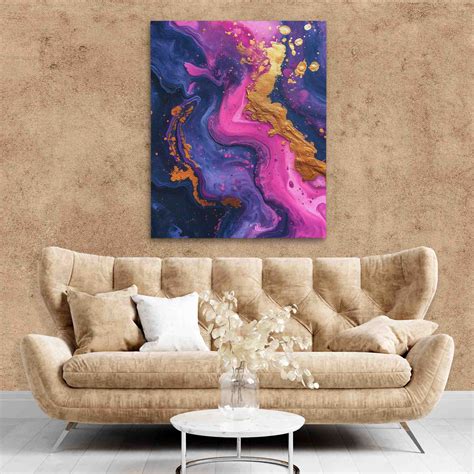 Purple Paintings - Luxurious Purple Wall Art - Luxury Wall Art