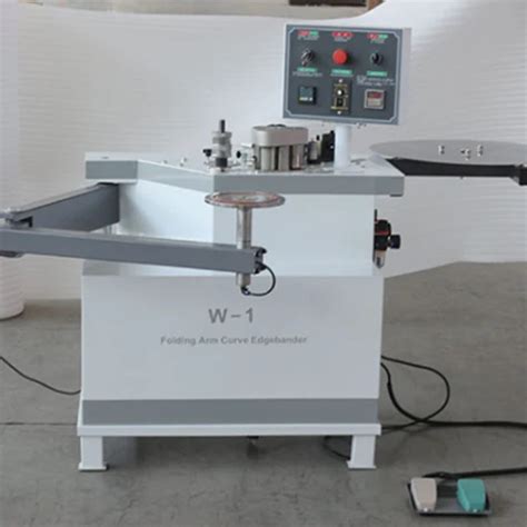 Woodworking Swing Arm Edge Banding Machine Curve And Straight Edge