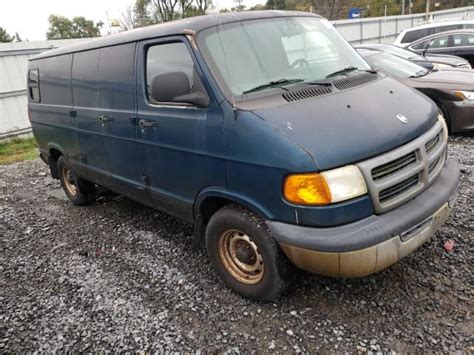 2001 Dodge Ram Van B1500 For Sale Ny Albany Wed Nov 17 2021 Used And Repairable Salvage