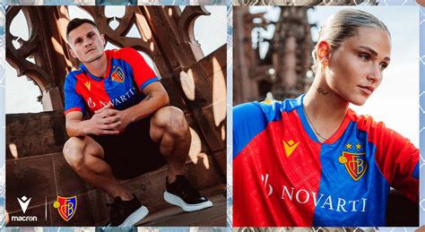 Nova Camisa Titular Do Fc Basel Macron Mdf