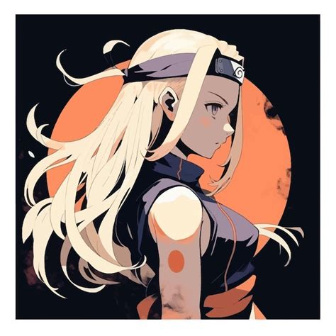 Ilustración Vectorial Del Personaje Naruto Manga Foto Premium