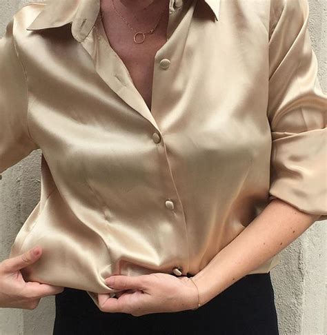 Vintage Gold Metallic Button Down Top Size S M 28 Shipping