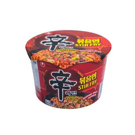 Nongshim Shin Ramyun Stir Fry Gourmet Spicy Noodles 103 G Online At