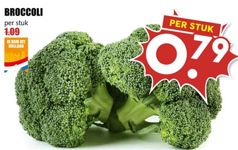 Broccoli Folder Aanbieding Bij MCD Supermarkt Basis Details