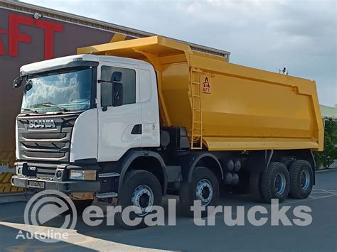 Scania 2014 G 400 E5 Ac 8x4 Hardox Tipper Kipper Zum Verkauf Preis