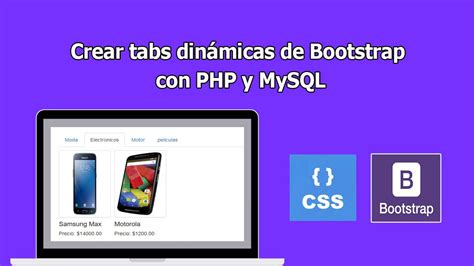 Crear tabs dinámicas de Bootstrap con PHP y MySQL BaulPHP