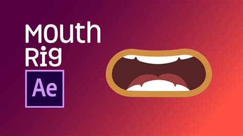 After Effects Tutorial Mouth Rig Joysticks N Sliders Easy To