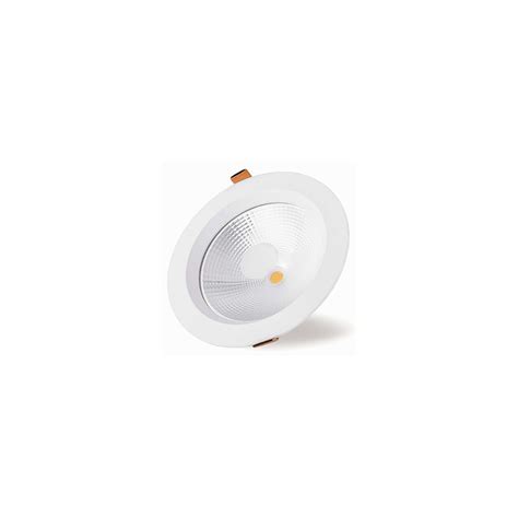 Downlight LED Empotrable Blanco 7W Redondo 11cm Luz Blanca