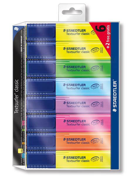 Staedtler Textsurfer Classic Surligneurs Dition Limit E Couleurs