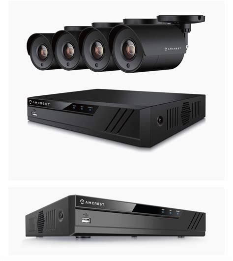 Amcrest Ultrahd Mp Ch Home Security Camera System With X