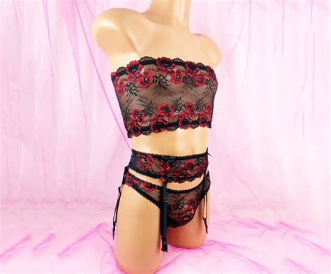 Adult Sissy Lingerie Set Transgender Lingerie Sissy Etsy