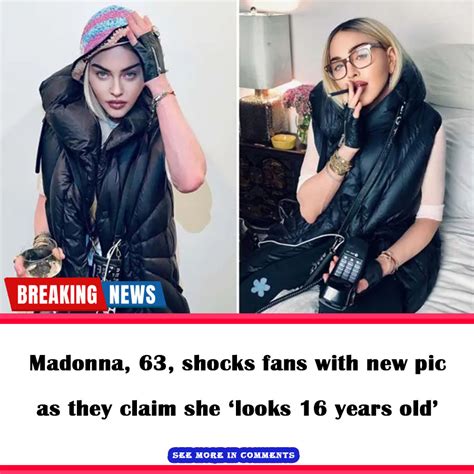 Madonna Shocks Fans With New Pic As They Claim She Looks Years