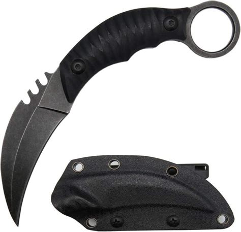 Amazon Ccanku C1690 Fixed Blade Knife D2 Steel G10 Handle 6 5