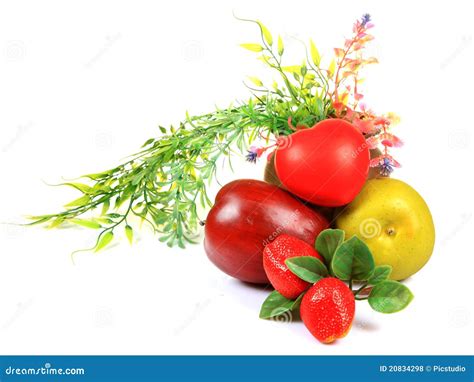 Fruits and healthy heart stock photo. Image of heart - 20834298