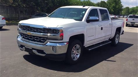 2016 Chevrolet Silverado 1500 Crew Cab Ltz Summit White Roy Nichols Courtice On Youtube