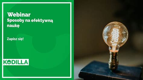 Webinar Sposoby na efektywną naukę YouTube