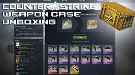 Counter Strike Csgo Weapon Case Unboxing Episode Youtube