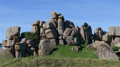 Sky No People Sunlight Travel Destinations Nature Bretagne Rock