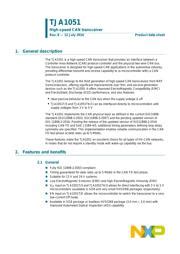 TJA1050 Datasheet PDF - AiPCBA