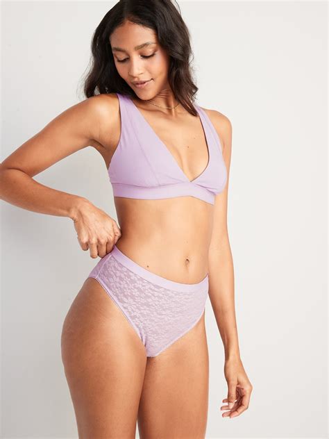 High Waisted Mesh Bikini Underwear For Women Old Navy