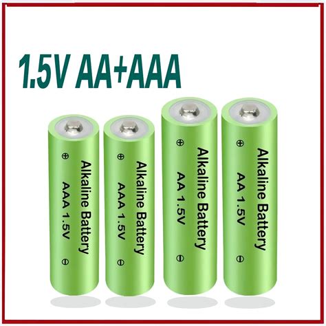 1 5V AAA 3000mAh Alkaline Rechargeable Battery 3800mAh AA Alkaline