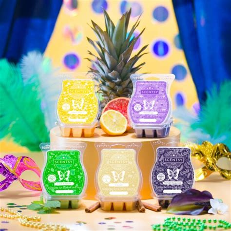 Mardi Gras Scentsy Wax Collection Bundle