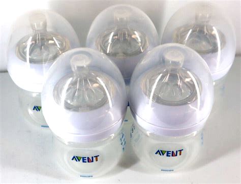 Philips Avent Natural Baby Bottles Oz Scf Clear Pack Of