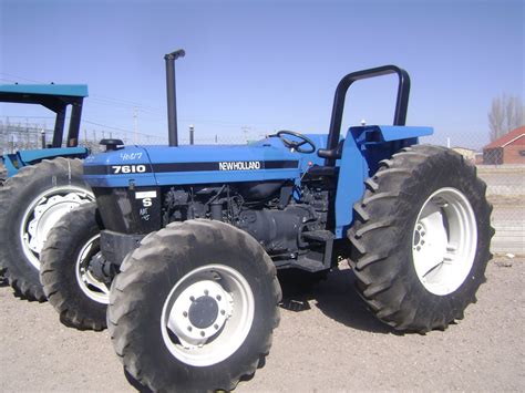 Maquinaria Agricola Industrial Tractor Ford New Holland 7610 4x4 Por