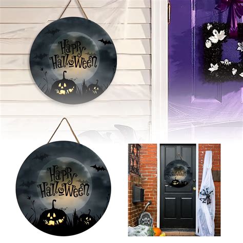 Linjieee Spook Up Your Entrance Summer Welcome Door Signs For Front