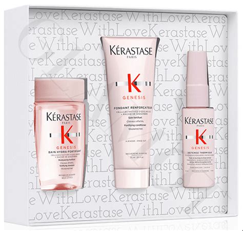 Kérastase Genesis Mini Gift Set mini package against hair loss glamot