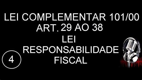 Lei Complementar Lei De Responsabilidade Fiscal Em Udio