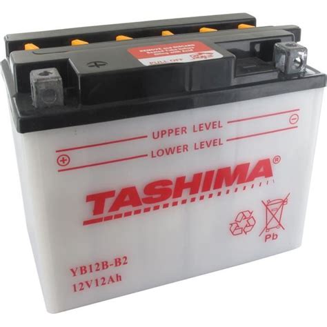 Tashima Batterie Moto Yb B B V Ah Cdiscount Auto