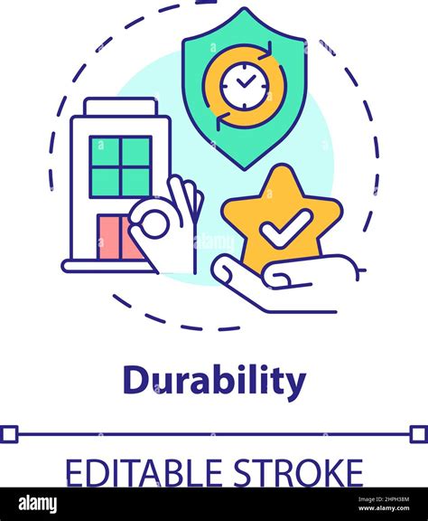 Seguridad y durabilidad Imágenes vectoriales de stock Alamy