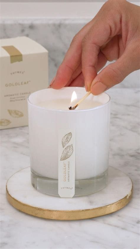 Thymes Candles [Video] | Scented candle jars, Candles photography ...