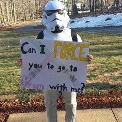 Star Wars Cute Prom Proposals Prom Proposal Instagram Posts