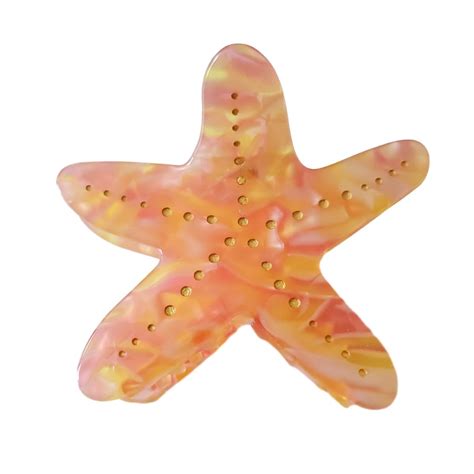 Amazon Starfish Hair Clips Cellulose Acetate Hair Clips Small