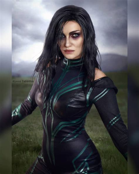 Alyson Tabbitha Cosplaying As Hela From Cosplay Girls Thor 3 Ragnarok Bd Comics Marvel