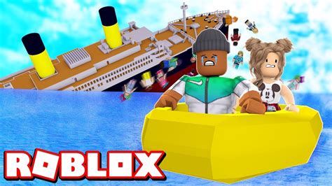 New Survive A Sinking Ship In Roblox Youtube