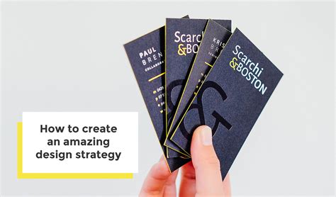 How to create an amazing design strategy | Lemon Tree Marketing