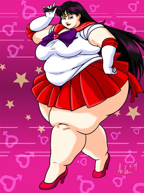 Super Sized Sailor Mars By Ray Norr On Deviantart