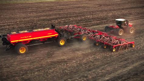 Vaderstad Seed Hawk Air Seeder Planting In Canada With