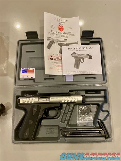 Ruger Mark Iv 2245 Lite Stainless For Sale At 998435042