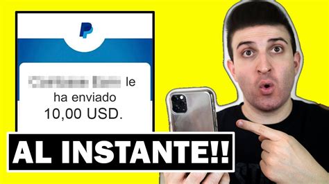 Gana 10 DÓLARES AL INSTANTE en PAYPAL GRATIS Ganar Dinero para