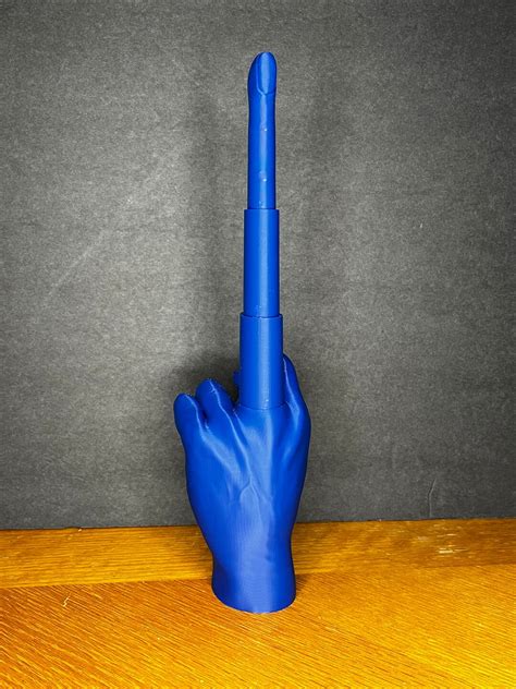 Collapsible Middle Finger Etsy