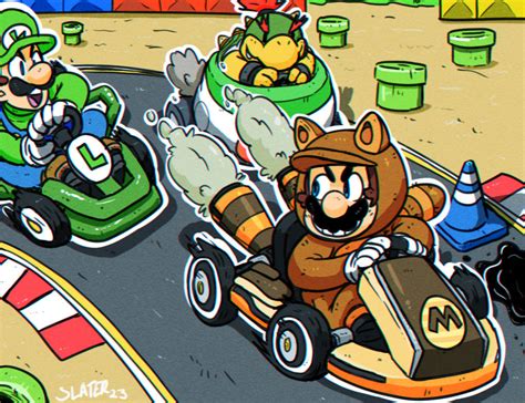 mario circuit   megatonslater  deviantart