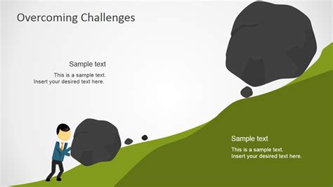 Overcoming Challenges PowerPoint Template - SlideModel