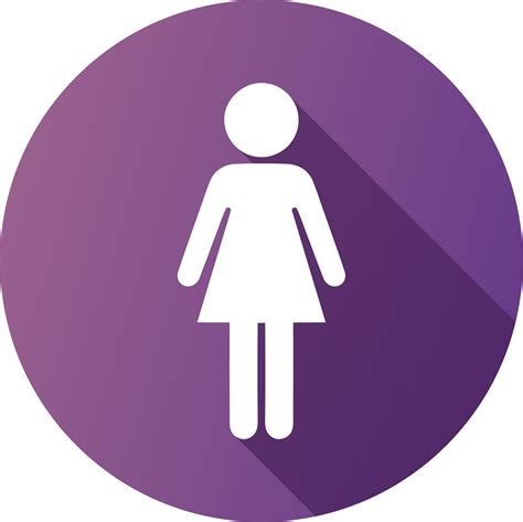 Gender Icon Symbols Female Sex Signs Illustration 17350163 Png