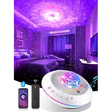 Projector with Remote Timer Star Light Projector, Multi Colour Changing ...