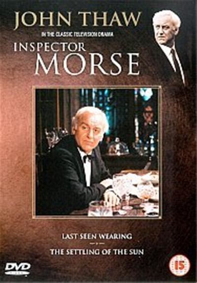 Inspector Morse Disc 5 And 6 Last Seen Wearing The Settling Of