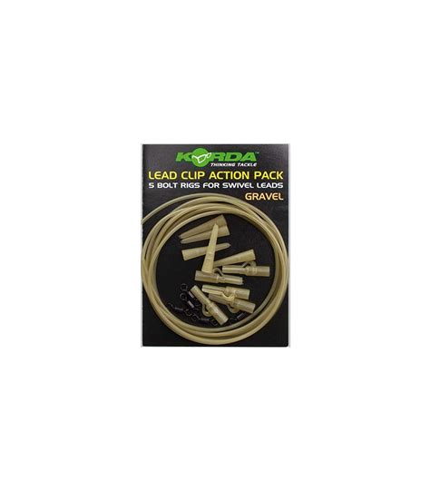 Korda Lead Clip Action Pack Gravel